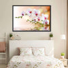 Orchid Flowers On Water Wall Art