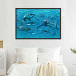 Shiver Of Sharks Wall Art