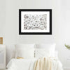 White Roses Wall Art