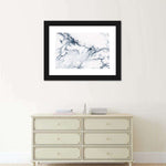 Grey And White Abstract Wall Art