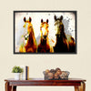 Three Horse Heads Wall Art