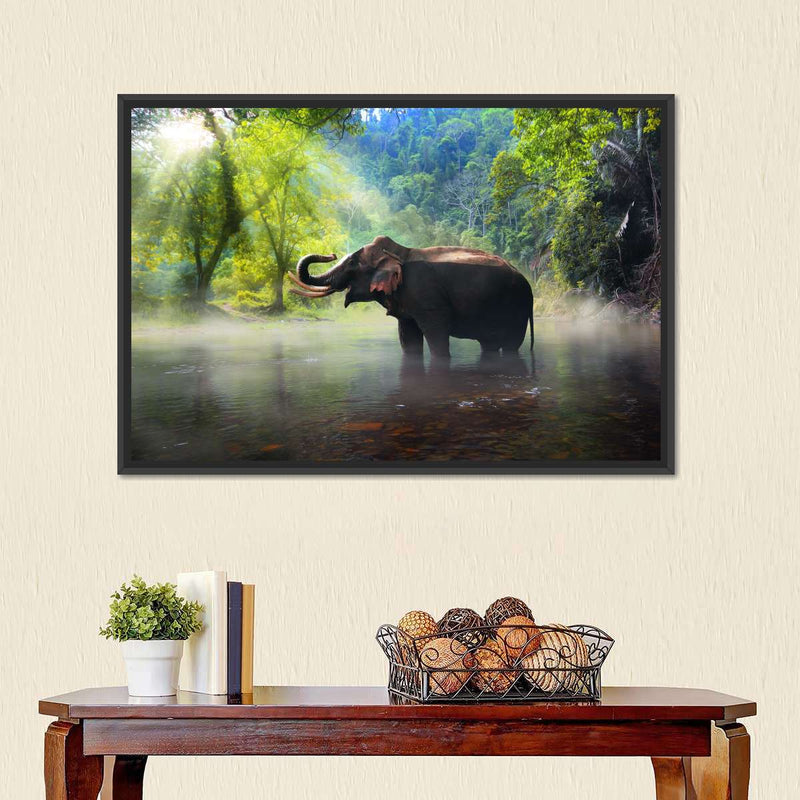 Wild Elephant Wall Art