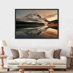Lake At Sunset Wall Art