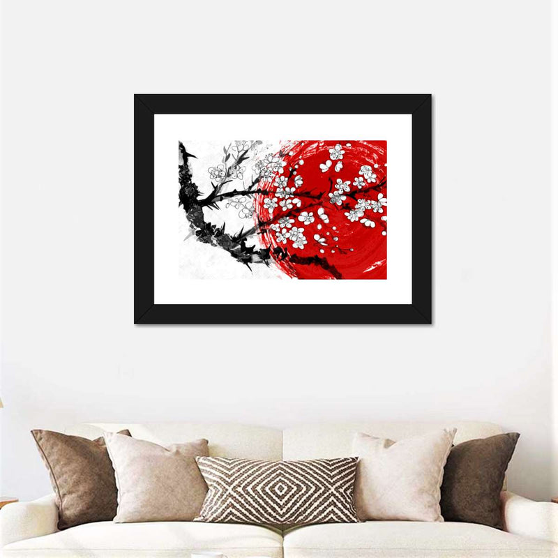 Japan Cherry Blossom Wall Art