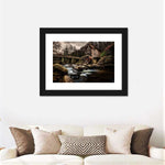 Grist Mill At Babcock Park Wall Art