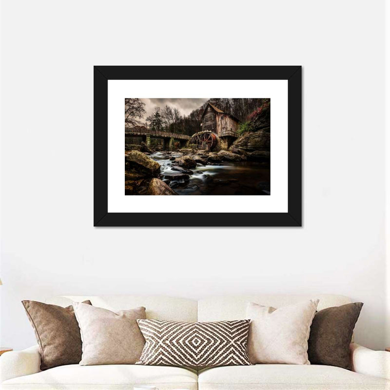 Grist Mill At Babcock Park Wall Art