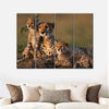 Safari Cheetah Family Wall Art