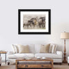 Wild Horse Stampede Wall Art
