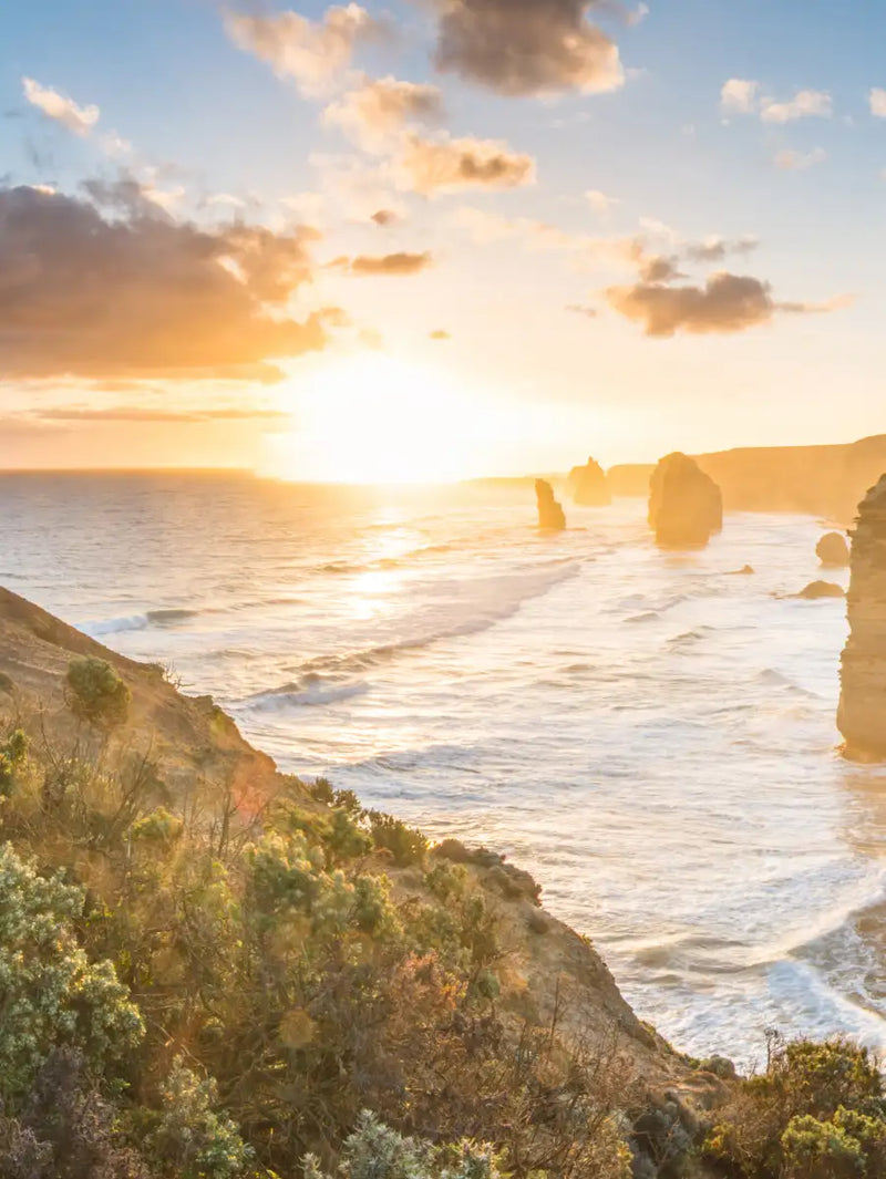 Twelve Apostles Beach Sunrise Wall Art
