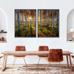 Swedish Birch Forest Wall Art