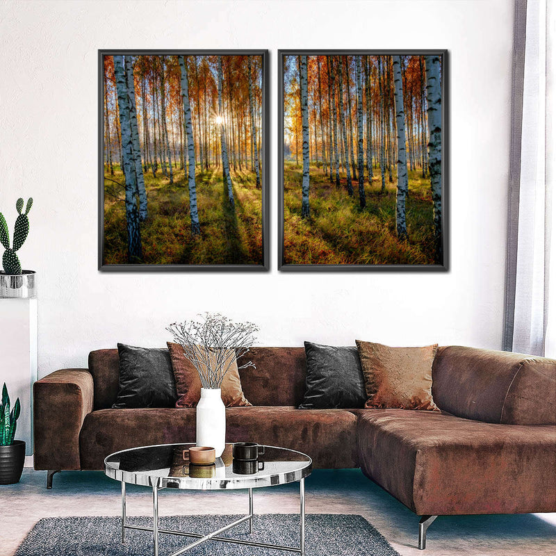 Swedish Birch Forest Wall Art