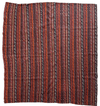UNIQUE Antique Square Azerbijani Shahsavan Jajim Rug 6’4” x 6’8”