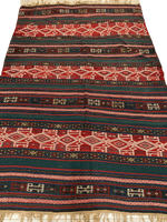 UNIQUE (collectors special) Antique Caucasian Verneh Rug 5’4” x 8’