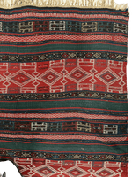 UNIQUE (collectors special) Antique Caucasian Verneh Rug 5’4” x 8’