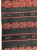 UNIQUE (collectors special) Antique Caucasian Verneh Rug 5’4” x 8’