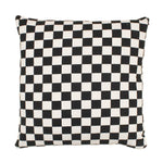 checkered pillow cover