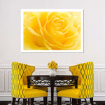 Yellow Rose Petals Wall Art