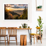 Sunrise In Smoky Mountains Wall Art