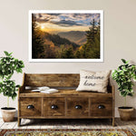 Sunrise In Smoky Mountains Wall Art