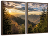 Sunrise In Smoky Mountains Wall Art