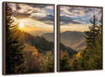 Sunrise In Smoky Mountains Wall Art