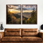 Sunrise In Smoky Mountains Wall Art