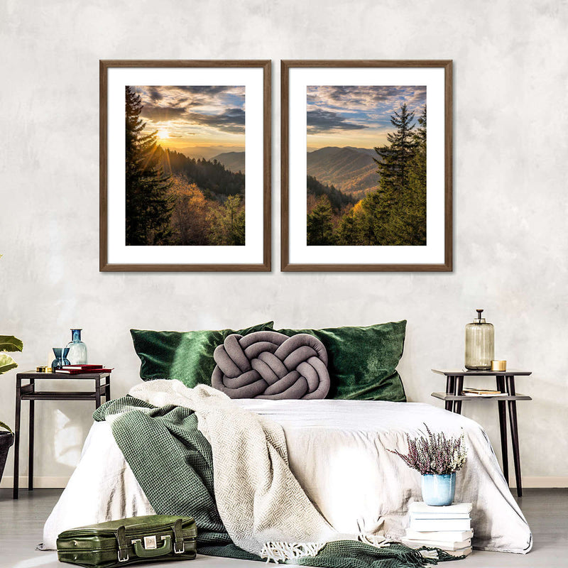Sunrise In Smoky Mountains Wall Art