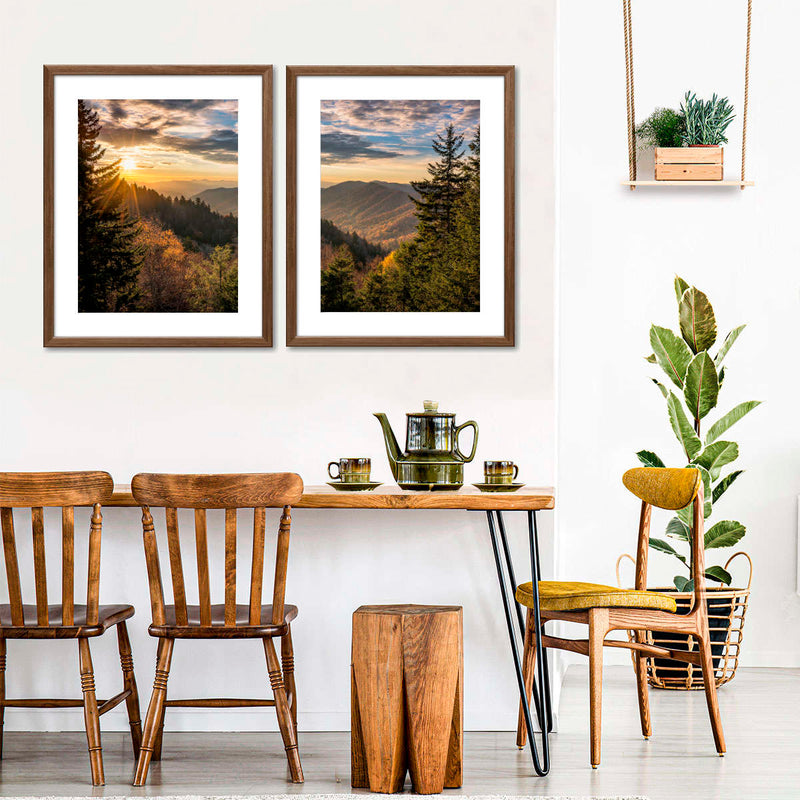 Sunrise In Smoky Mountains Wall Art