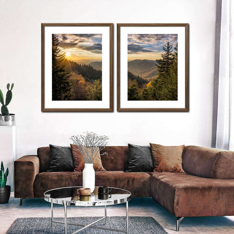 Sunrise In Smoky Mountains Wall Art