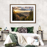 Sunrise In Smoky Mountains Wall Art