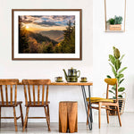 Sunrise In Smoky Mountains Wall Art