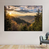 Sunrise In Smoky Mountains Wall Art