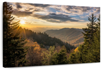 Sunrise In Smoky Mountains Wall Art
