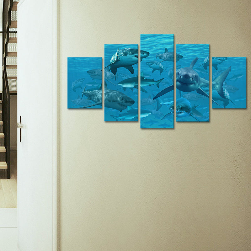 Shiver Of Sharks Wall Art