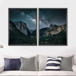 Stargazing At Yosemite Wall Art