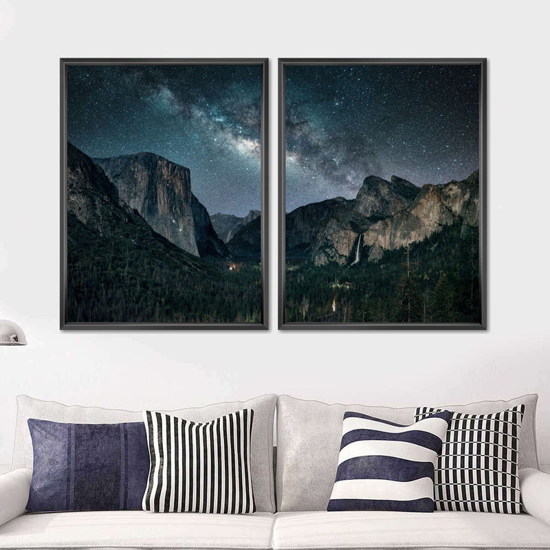 Stargazing At Yosemite Wall Art