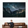 Stargazing At Yosemite Wall Art