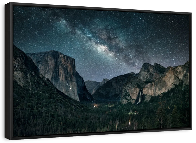 Stargazing At Yosemite Wall Art