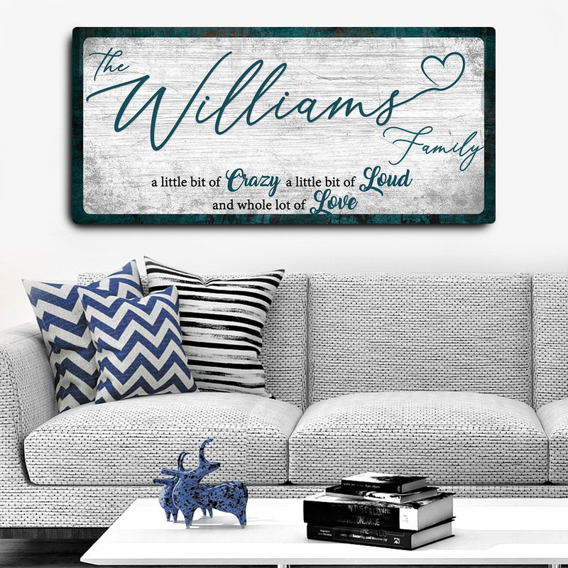 Family Name Sign III
