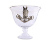 Horse Head Glass Ice Tub