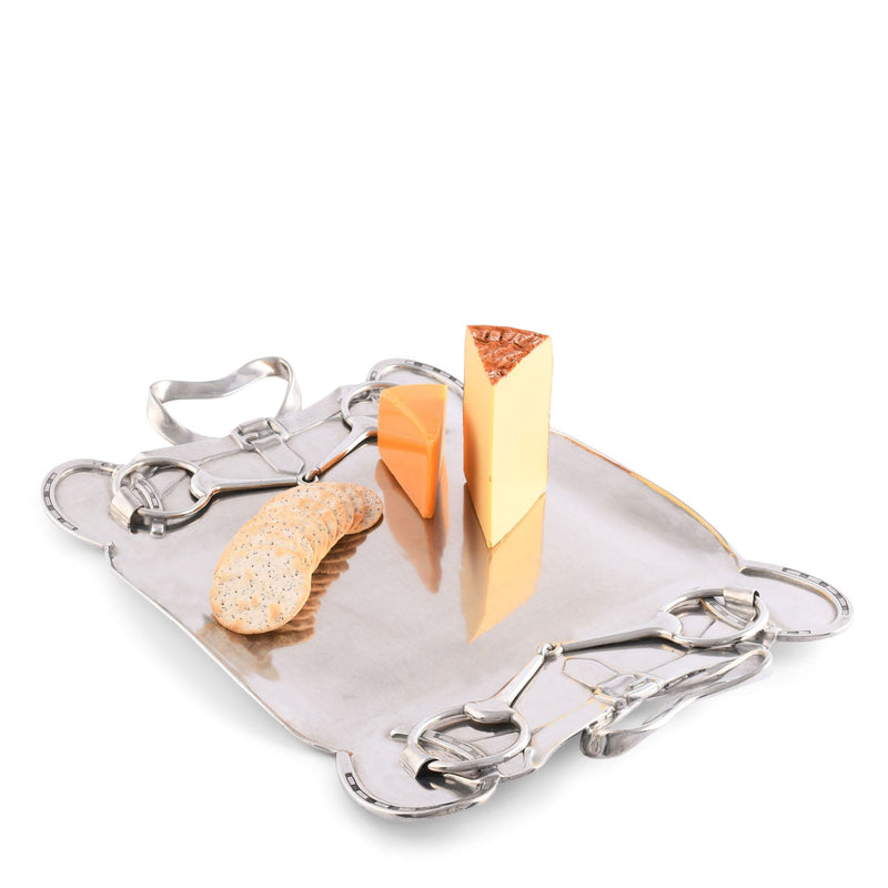 Horseshoe & Bit Serving Tray