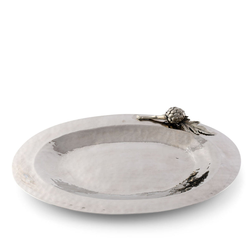 Artichoke Steel Serving Tray