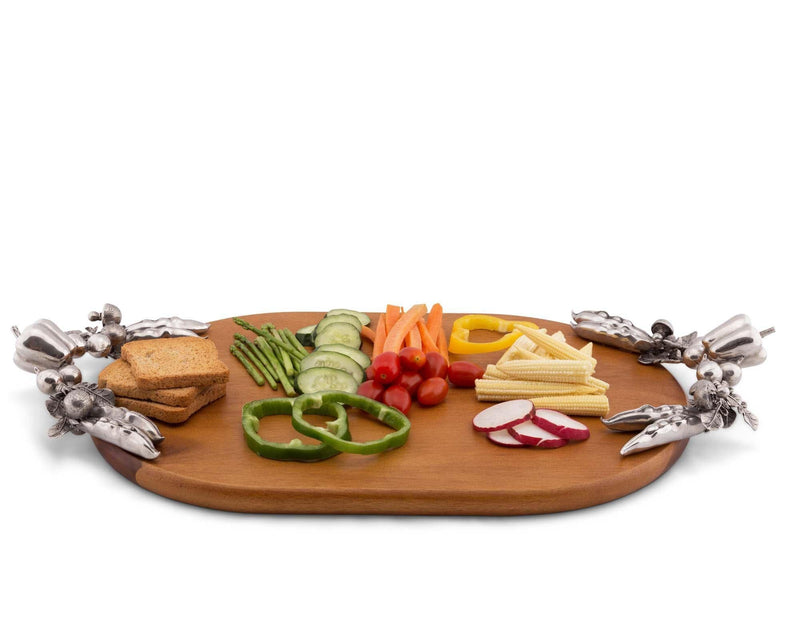 Veggie Fresh Oval Cheese Tray