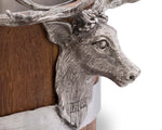 Elk Wood Pail Ice Bucket