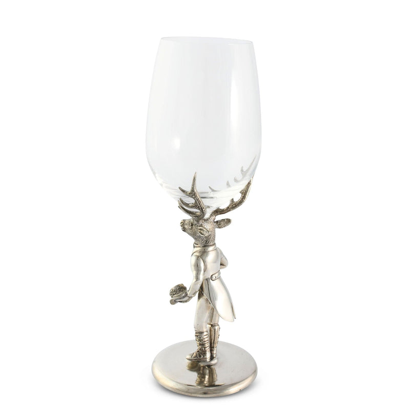 Gentleman Elk Wine Glass