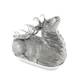 Pewter Stag Butter Dish