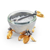 Golden Winter Berry Salt Cellar