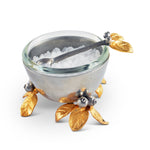 Golden Winter Berry Salt Cellar