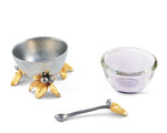 Golden Winter Berry Salt Cellar