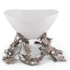 Oak Leaf Acorn Centerpiece Porcelain Bowl